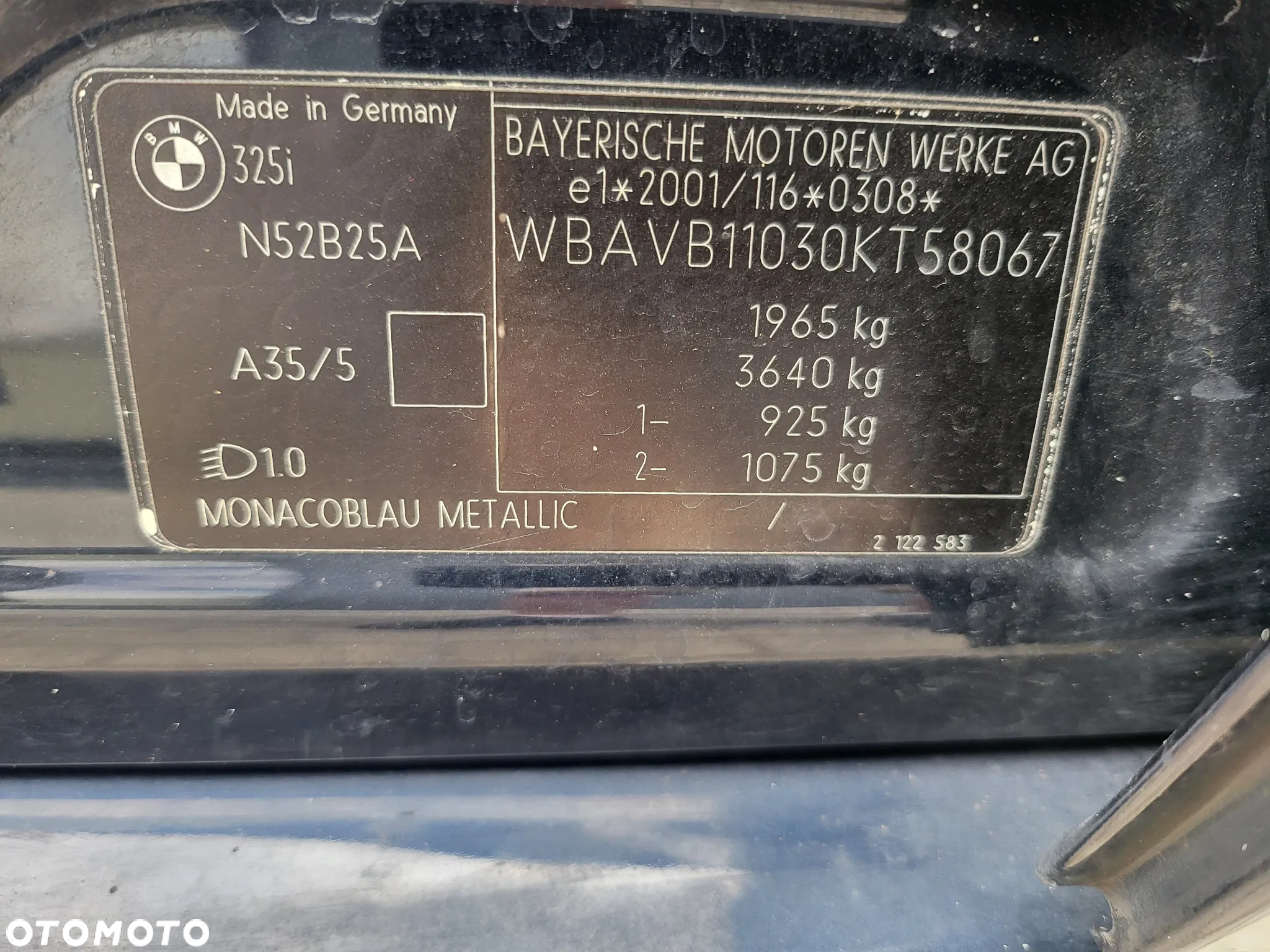 BMW Seria 3 325i - 3