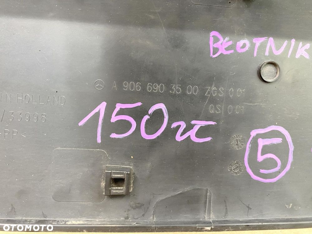 SPRINTER 906 CRAFTER MAX 06- LISTWA TYLNY BŁOTNIK ZA KOŁEM OSTATNIA PRAWA - 5