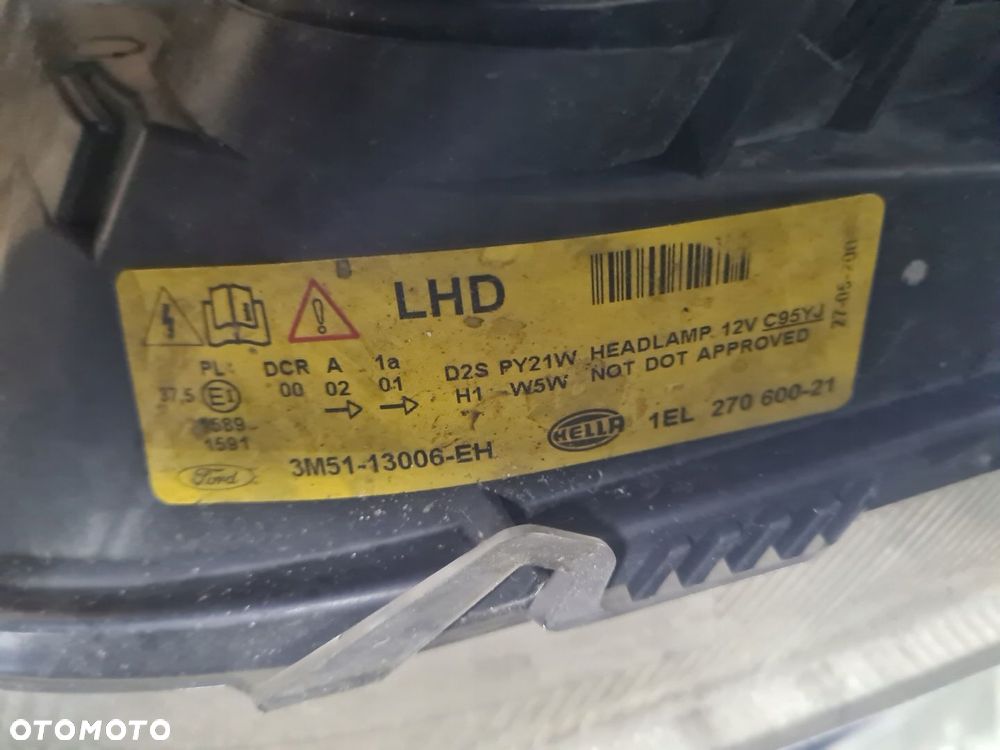 Reflektor lampa lewa przód xenon 3M51-13006-EH Ford C-Max - 3