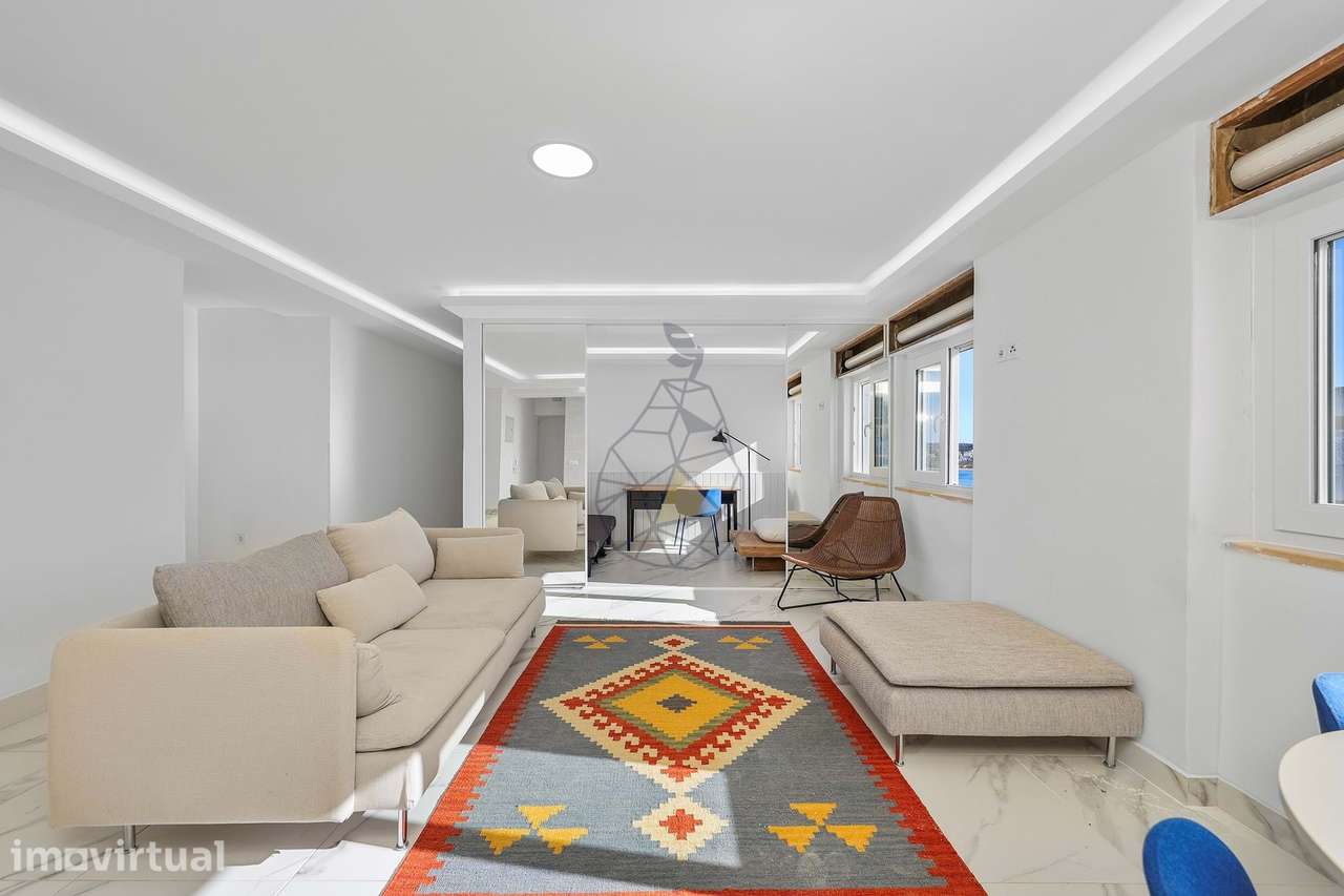 Penthouse T2 com Vista Magnifica para o Rio Arade em Portimão - Grande imagem: 5/34