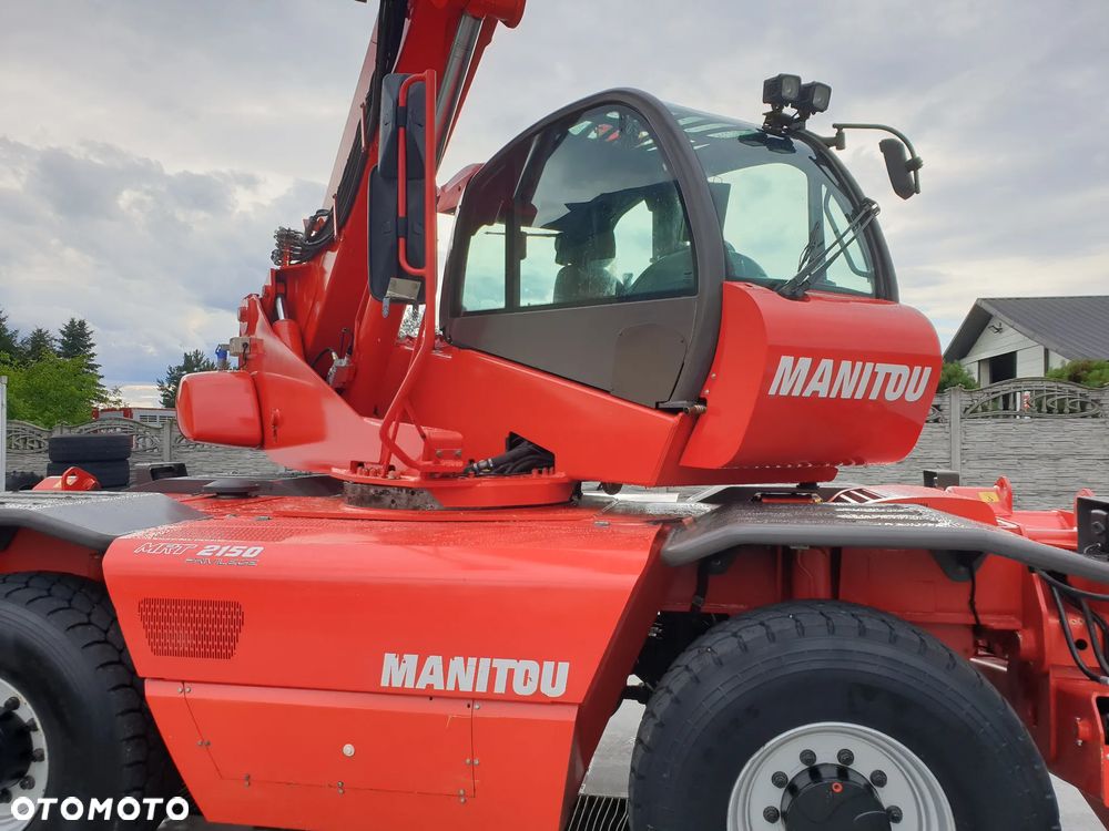 Manitou MRT ROTO 2150 Privilege KOSZ/WIDŁY/PILOTY SPROWADZONA PIĘKNY STAN - 28