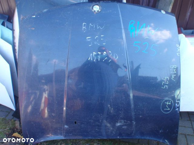 zawias rolka zamek logo uszczelka wyciszenie z maski spryskiwacz  bmw e34 bez rdzy - 2