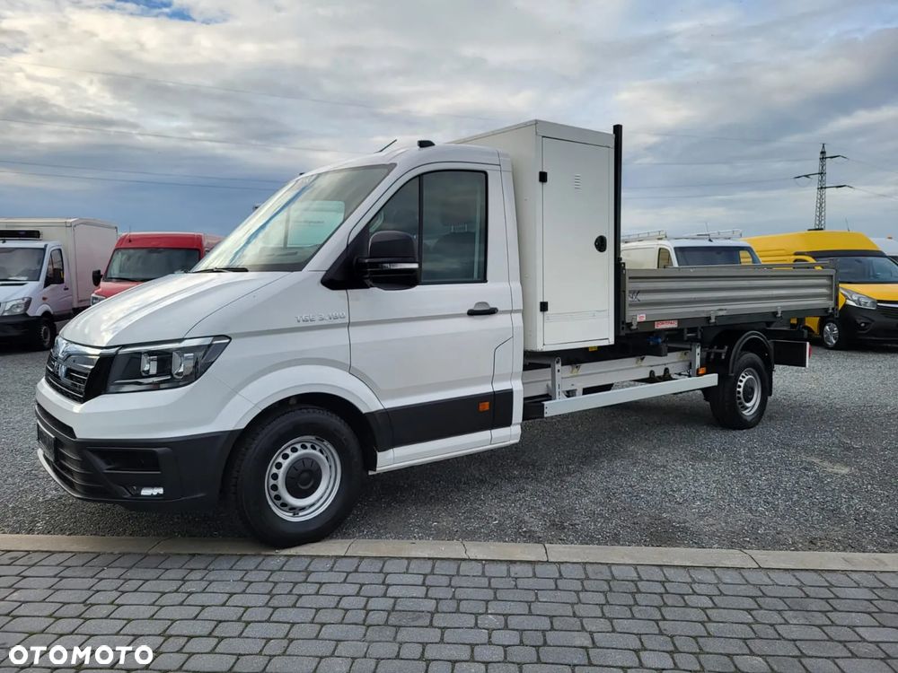 Volkswagen MAN TGE 180-2.0TDI- WYWROTKA - 60 tys km-180 KM-HAK 3000 kg - 21