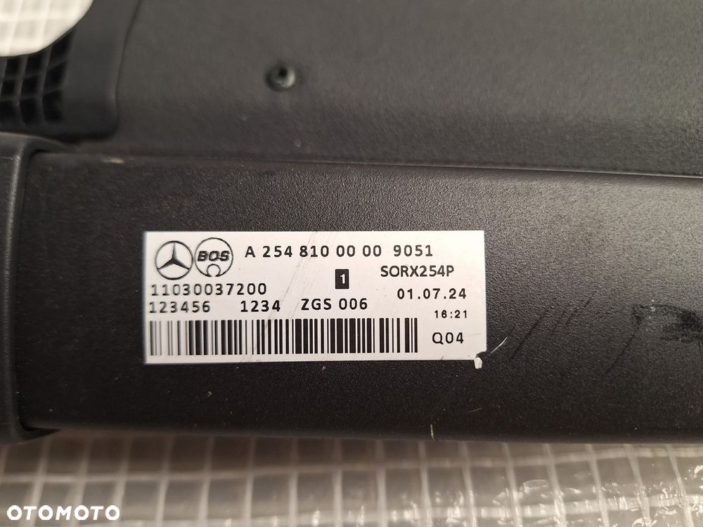 roleta bagaznika mercedes glc II a254 w254 x254 suv 2022- a2548100000 orginal demontaz - 4