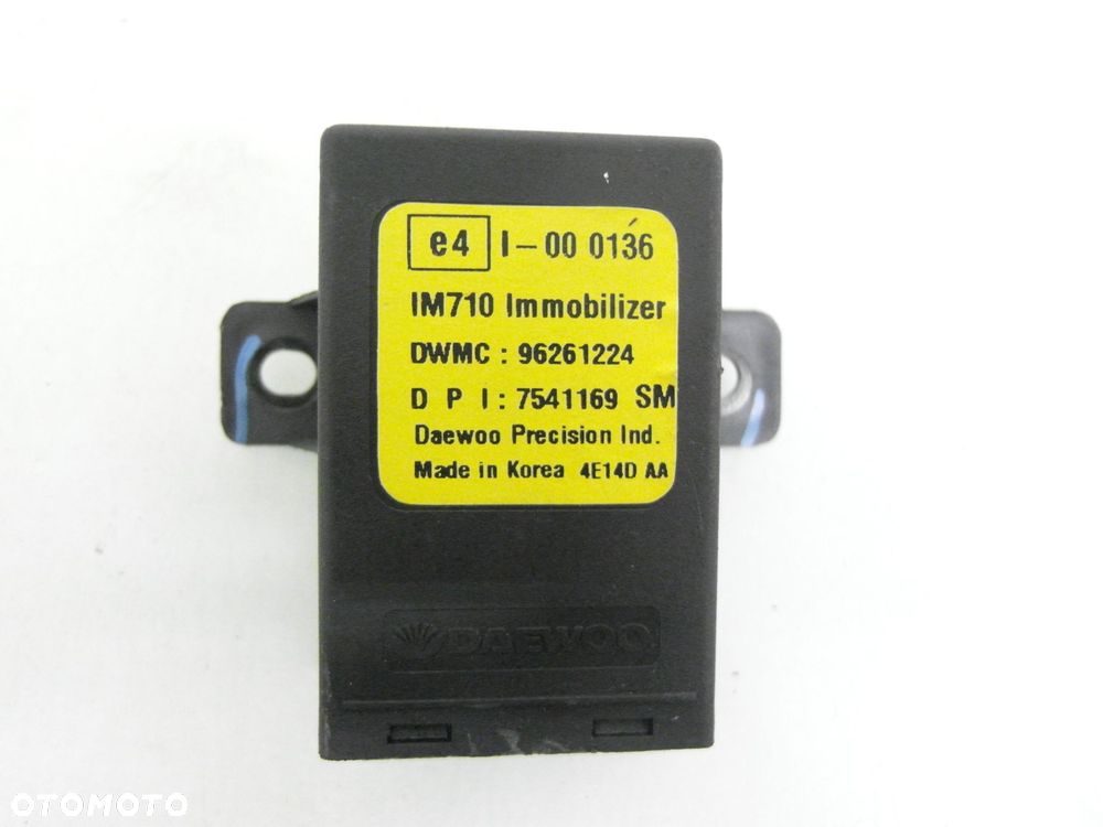 STACYJKA STEROWNIK CHEVROLET REZZO 1.6 96487150 96261224 96498321 - 12