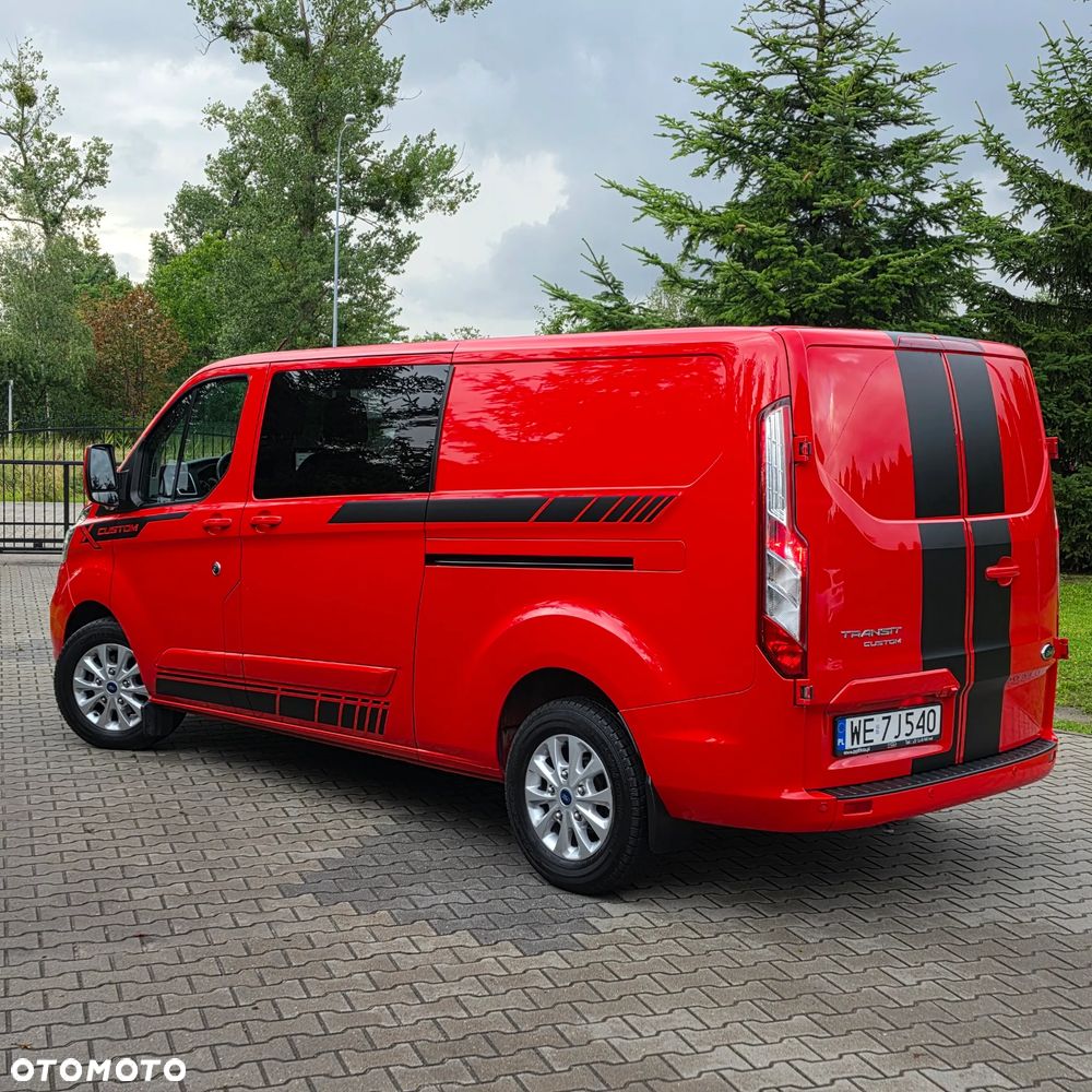 Ford TRANSIT CUSTOM BRYGADÓWKA LONG 6 OSÓB AUTOMAT 2.0 TDCI 170KM LIMITED - 7