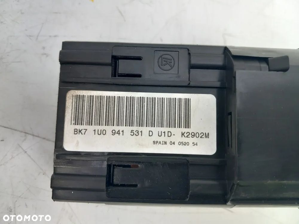 Przełącznik Włącznik Świateł Skoda Fabia II 2013r 1U0941531D - 6