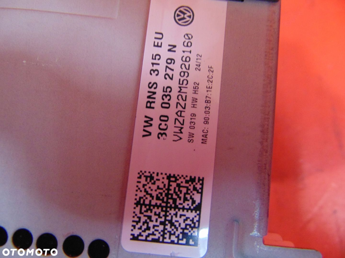 VW TIGUAN I 5N 5N2 LIFT PASSAT B7 RADIO NAWIGACJA 3C0035279N - 6