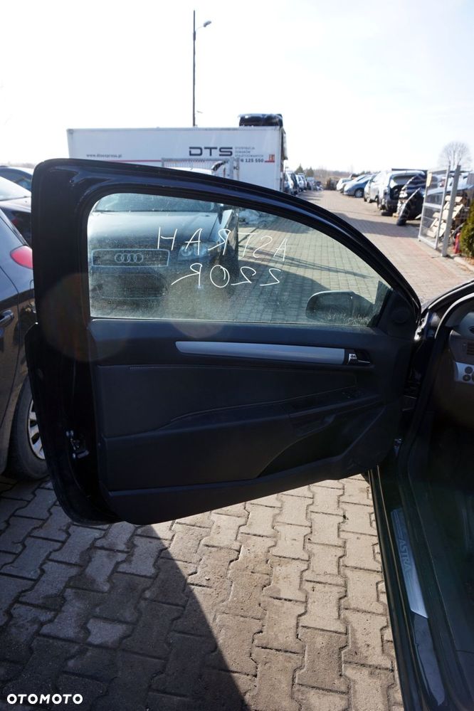DRZWI PRZEDNIE LEWE ASTRA III H 3D HB Z20R  CZARNY OPEL 2004-2006 - 8