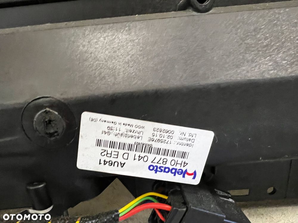 AUDI A8 D4 4H BEŻOWY SZYBA DACHU SZYBERDACH - 6