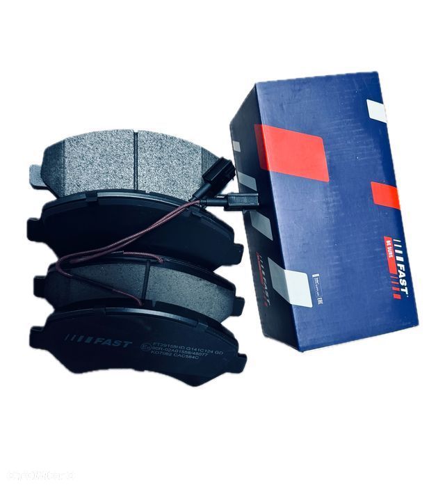 Klocki hamulcowe przód przednie czujniki Fiat Ducato Boxer Jumper 2006 - 1