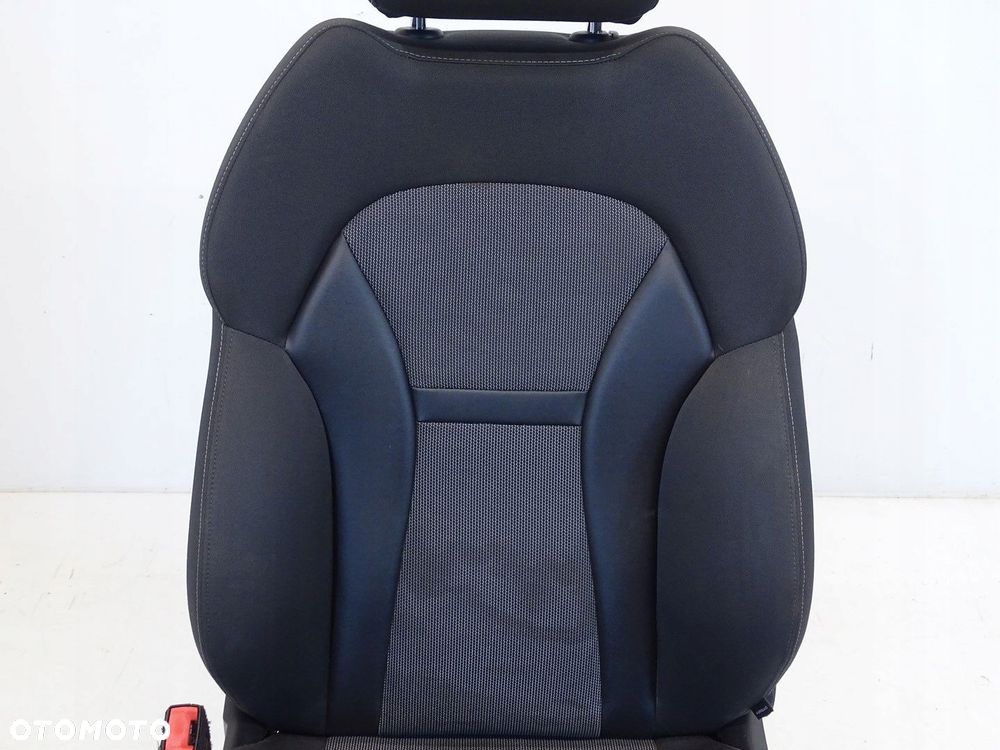 FOTEL LEWY PRZÓD PRZEDNI KIEROWCY AUDI A1 8X 5D SB SPORTBACK MATERIAŁOWY - 5