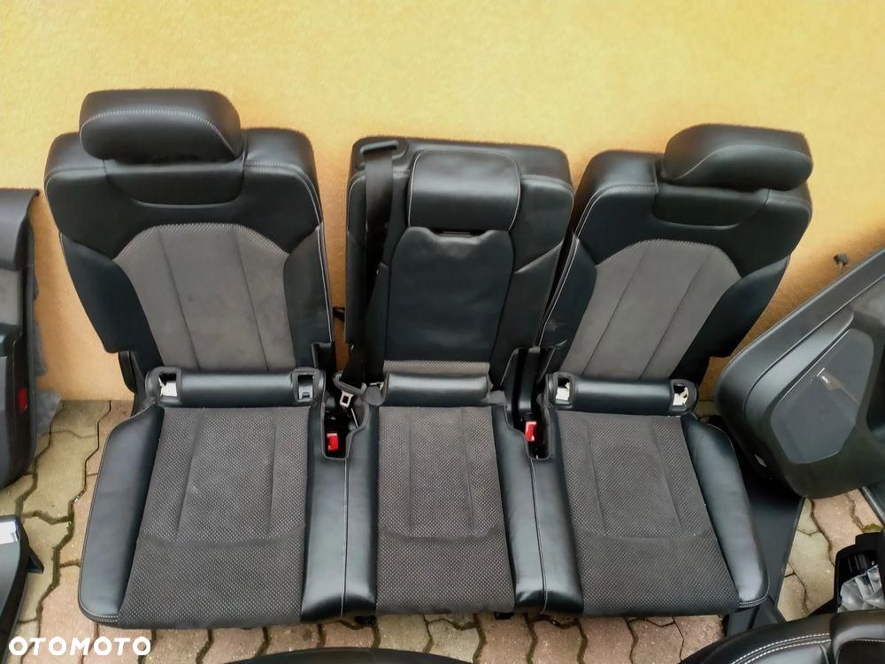 AUDI Q7 4M S-LINE / FOTEL FOTELE KANAPA BOCZKI TAPICERKA 5 OSOBOWA ISOFIX - 7