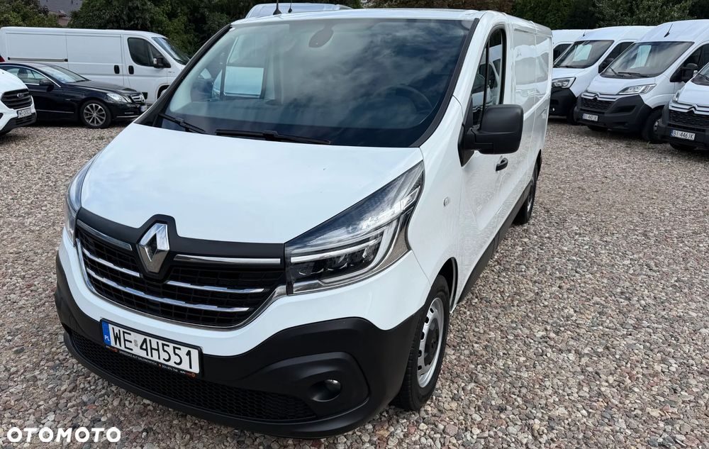Renault TRAFIC VAN EXTRA Long, L2H1 MAXI, VAT-1, MOCNY SILNIK 2.0 dCi 145KM Euro6, ROZRZĄD NA ŁAŃCUCHU, DESIGN BUSINESS+ Radio ALPINE, REFLEKTORY RENAULT FULL LED PURE VISION+ PAKIET CHROM, MOBILNE BIURO, PARKTRONIKI, Furgon van z pełną zabudową paki 3m, Duża ładowność: 1124kg, Pojemność 6,7m3 - 10