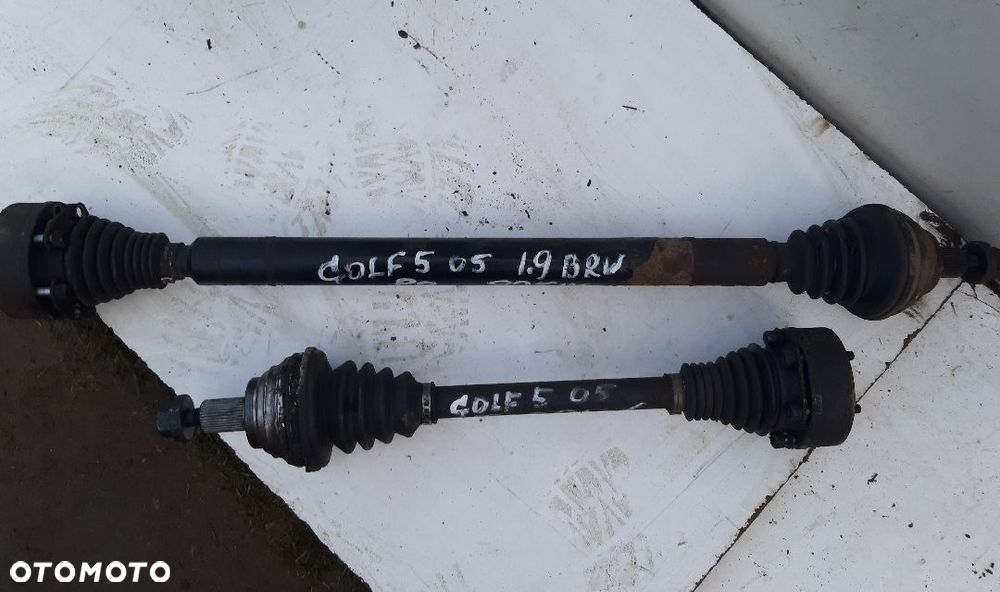 PÓŁOŚ PRZEGUB PRAWA LEWA DŁUGA KRÓTKA VW GOLF 5 1.9 TDI 90KM - 1
