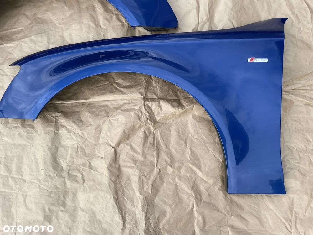Audi A4 B8 Lift 2012-2016 błotnik przód przedni lewy LY5Q - 1
