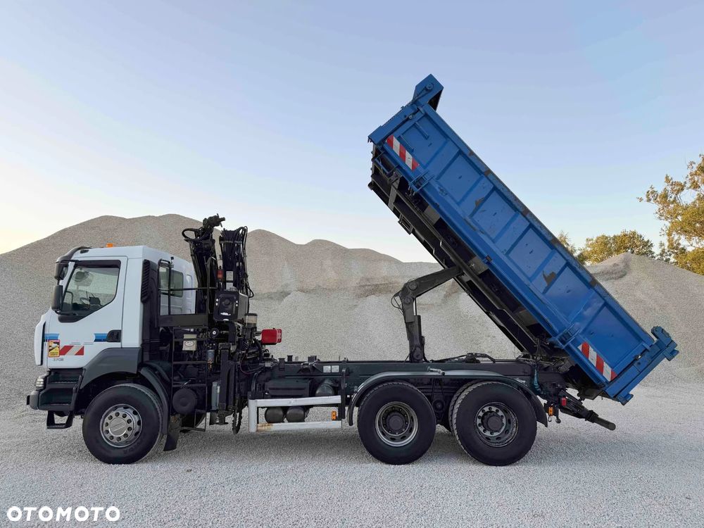 Renault KERAX=370DXi=6X4=WYWROTKA+HDS=TEREX - 3
