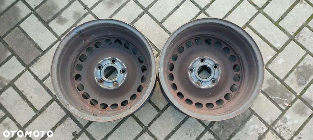 FELGI STALOWE 5x112 6,5Jx15 CALI ET33 AUDI A4B6 B7 2 SZTUKI PARA - 7