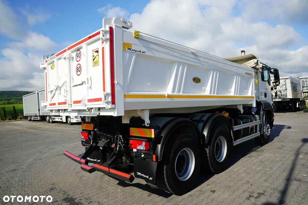 MAN TGS 33.360 / 6x4 / WYWROTKA / HYDROBURTA / MEILLER KIPPER / BORDMATIC / AUTOMAT  / EURO 5 - 13