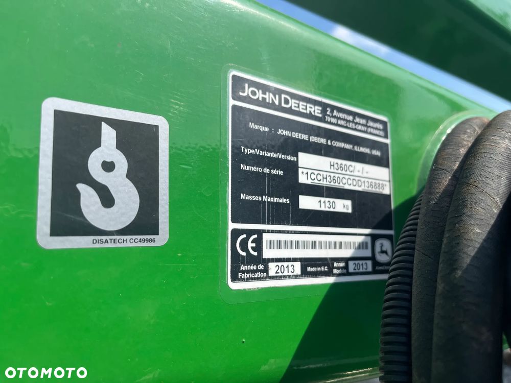 John Deere H-360 - 4
