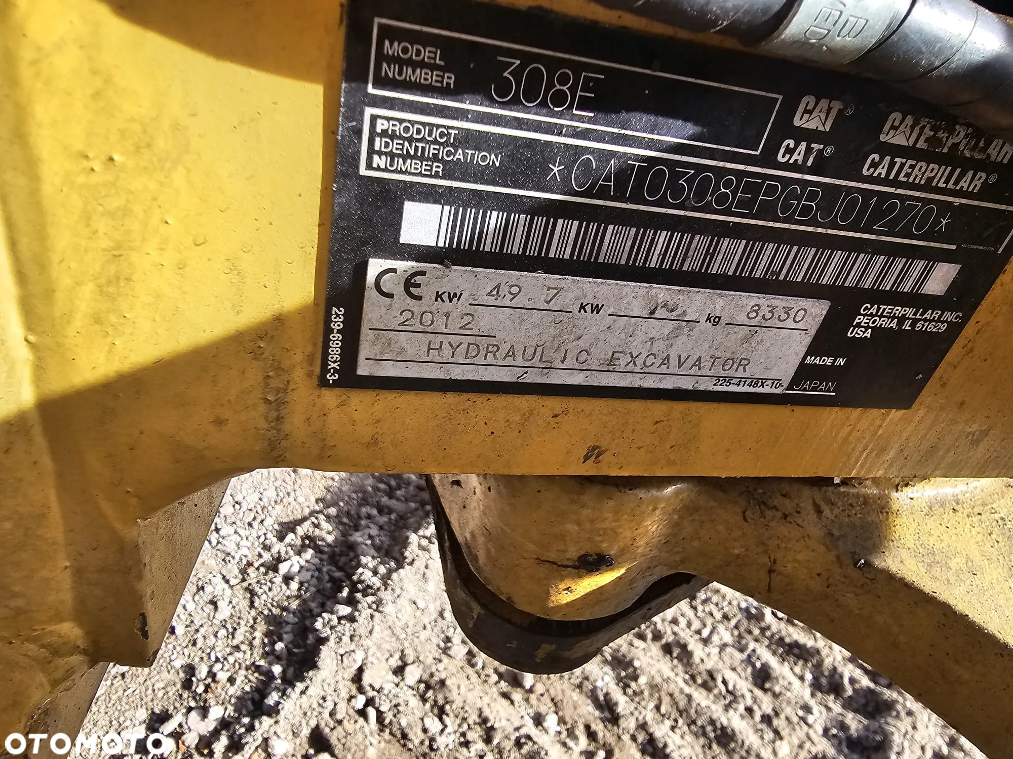 Caterpillar 308E / 308 E 307.5 307 311 - 29