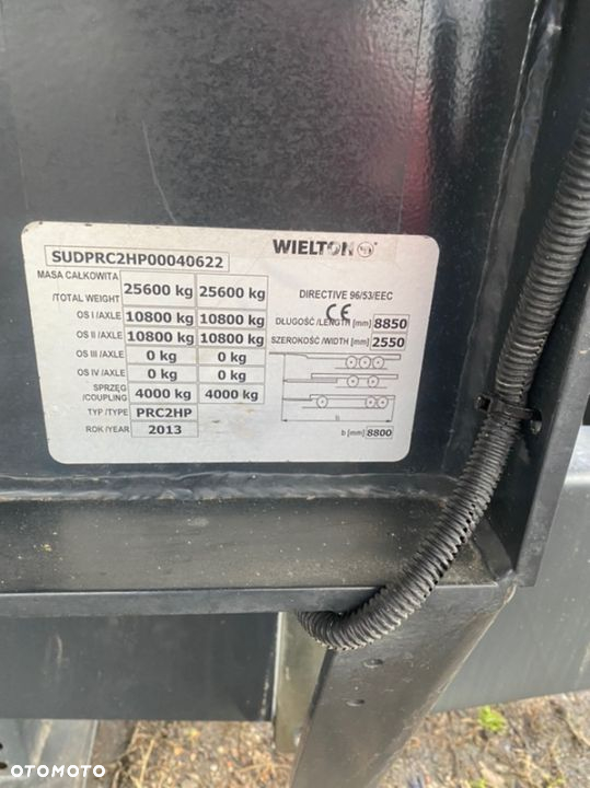 Wielton KRONE PRC2HP ŁADOWNOSC 21.600 KG NOWA NIE UŻYWANA OS SKRĘTNA - 11