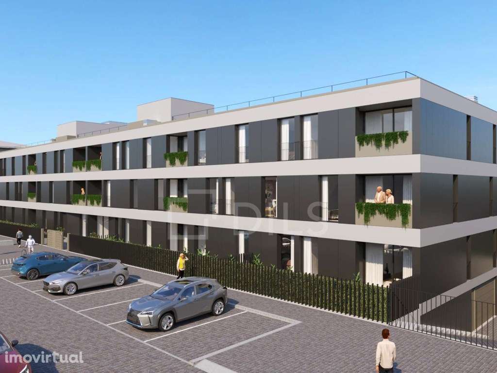 Apartamento T2 com terraço e jardim, em Matosinhos - Grande imagem: 2/20