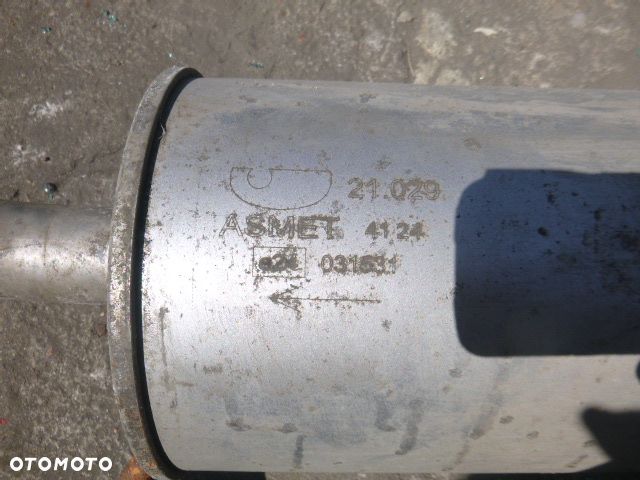 TŁUMIK KOŃCOWY VOLKSWAGEN POLO 9N 1.4 5D - 8