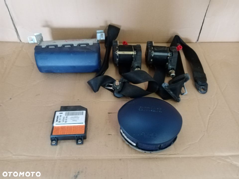 Komplet Zestaw Poduszek Airbag Poduszki Pasy Smart Fortwo - 1
