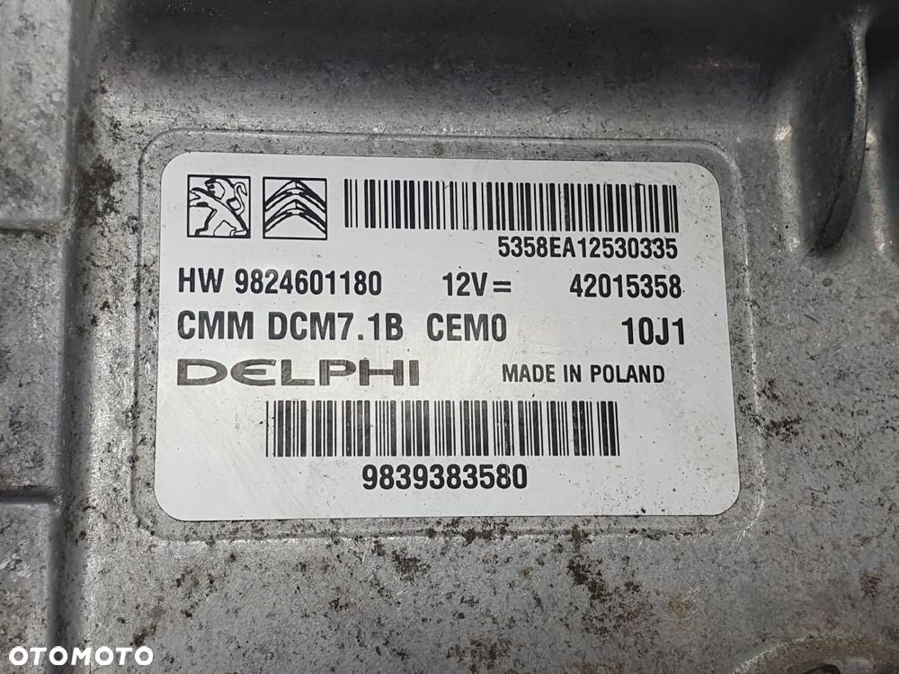 STEROWNIK KOMPUTER SILNIKA 9839383580 MOVANO C 2021 2.2 D BOXER DUCATO - 2
