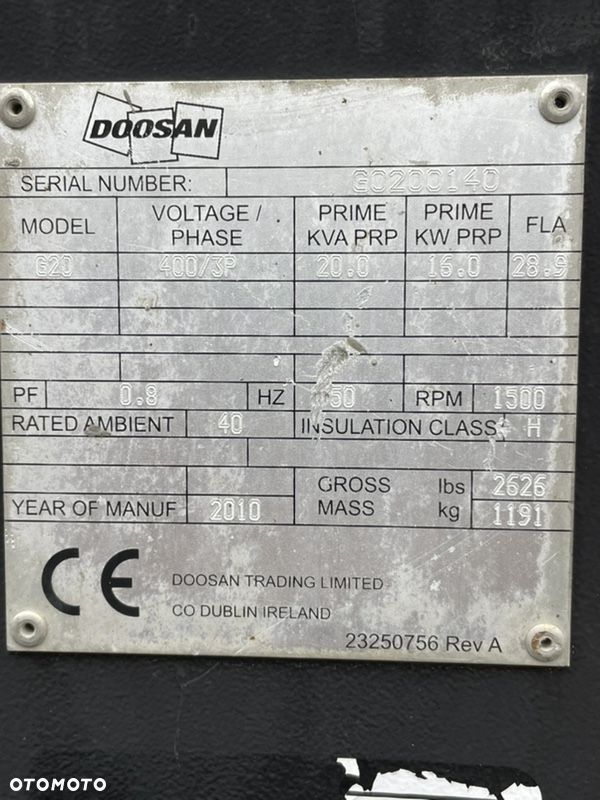 Doosan Ingresol G20 - 4