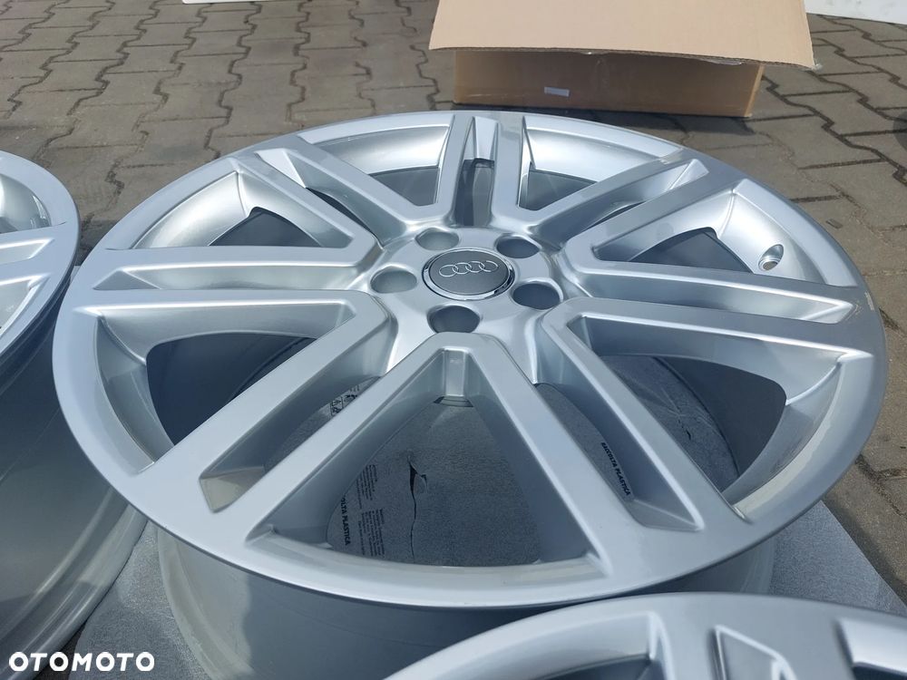 AUDI S6 RS6 Q7 Q8 FELGI ALUMINIOWE R20 8J ET25 5X112 OE AUDI 4G0601025AS NOWE! - 7