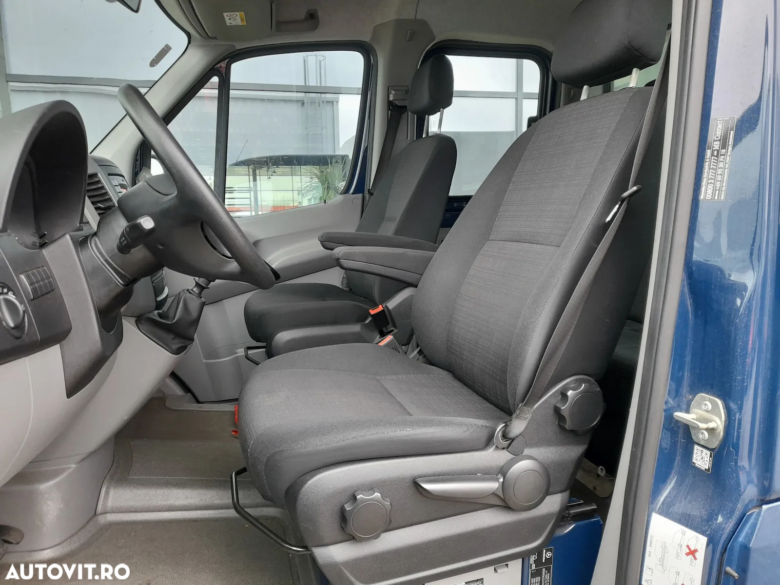 Mercedes-Benz Sprinter 316 DOKA 4X4+6 locuri cu bena transport - 13