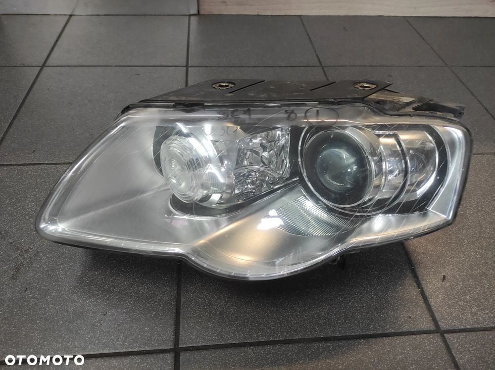 LAMPA PRZEDNIA LEWA VW PASSAT B6 .8. LIFT BI XENON SKRĘTNY WYSYŁKA !!! - 1
