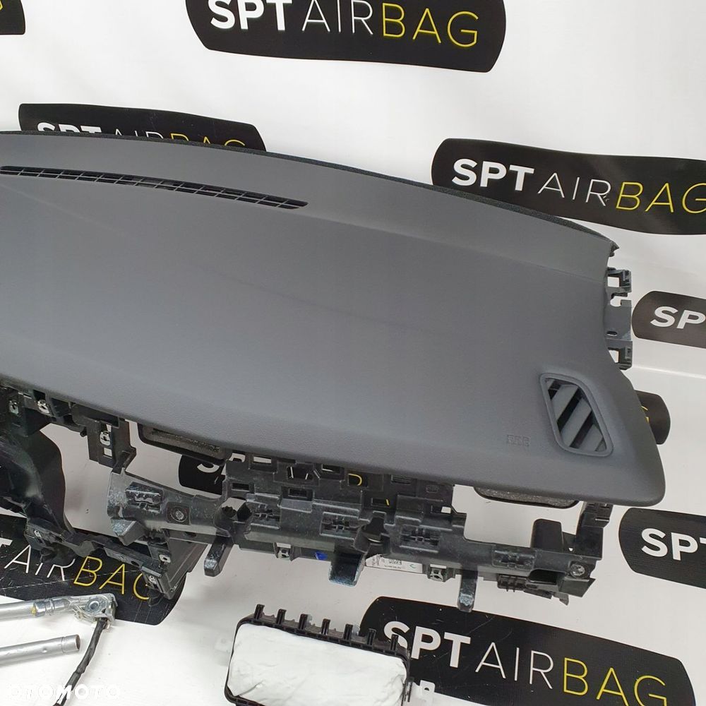 RENAULT CAPTUR II DESKA ROZDZIELCZA KONSOLA KOKPIT PULPIT PODUSZKI AIRBAG AIR BAG PASY KIT SET - 4