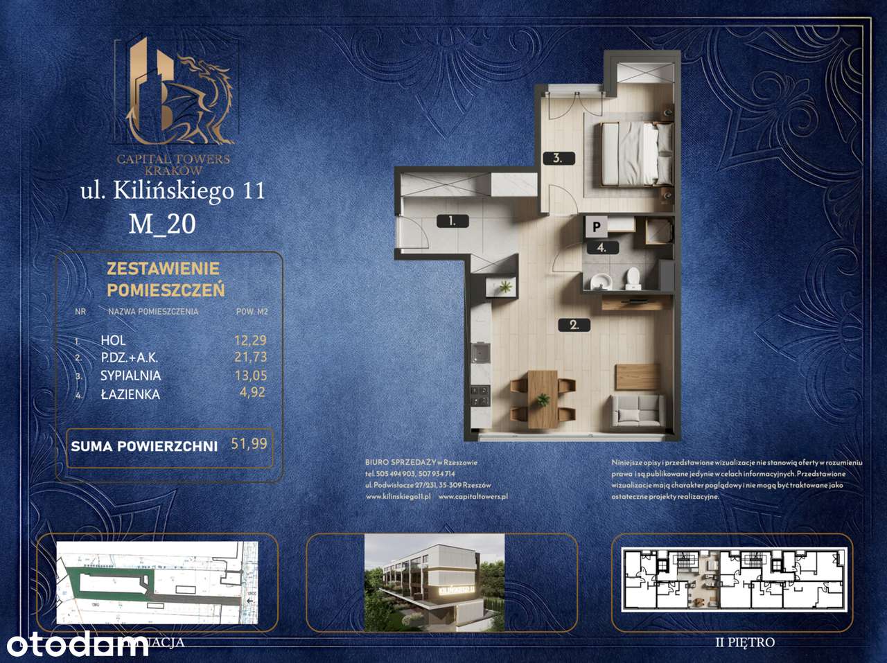 Nowe Mieszkania 51, 99 m² blisko centrum Krakowa Kilińskiego 11