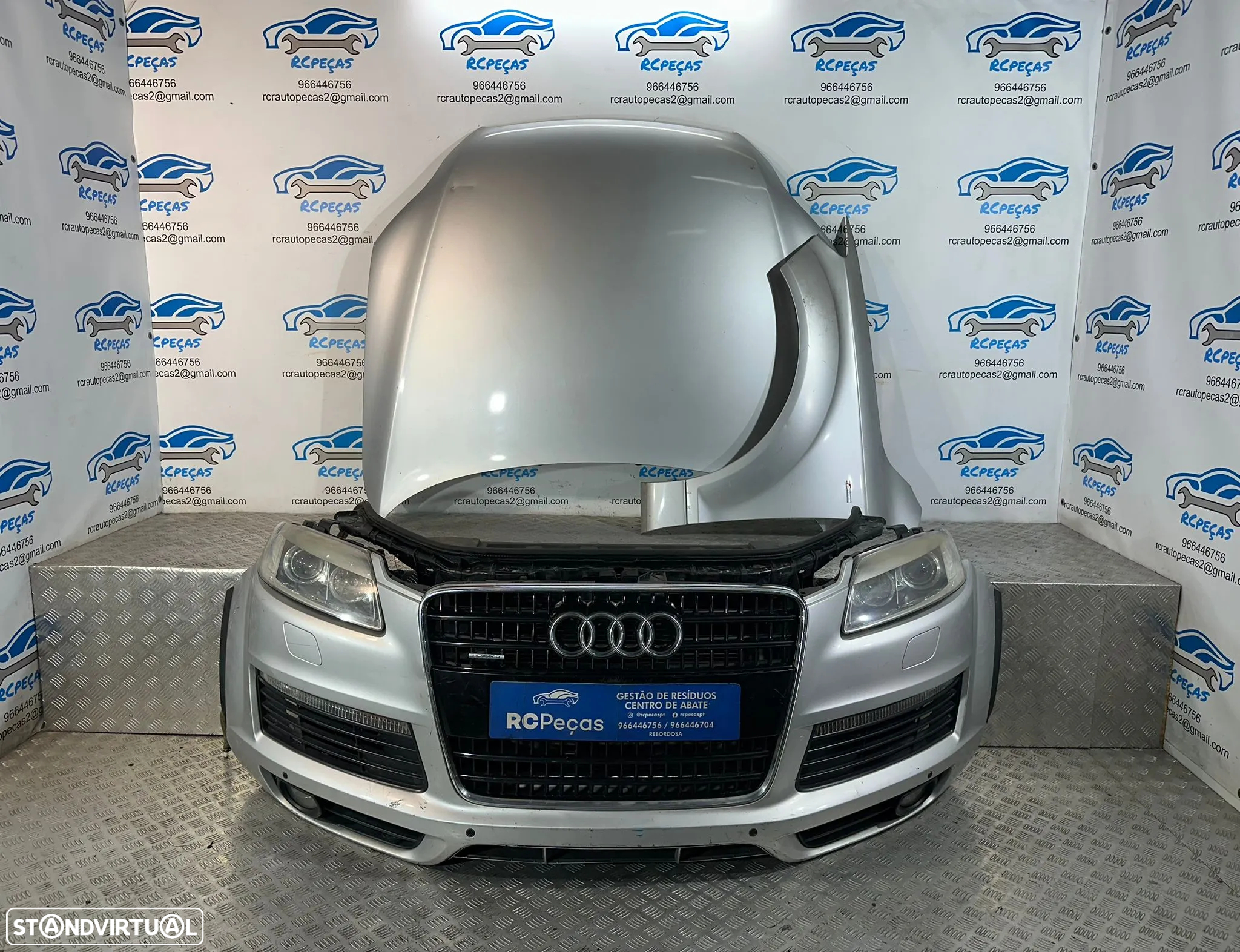 .Frente Completa Audi Q7 4L 3.0 TDi Quattro Sline Xenon 2006 - 2015 - 3