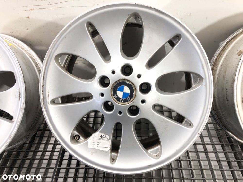 FELGI ALUMINIOWE 17 7.5J 5X120 ET40 ŚRODEK CENTR. 74  BMW X5 (E53) 2000 - 2006 - 4