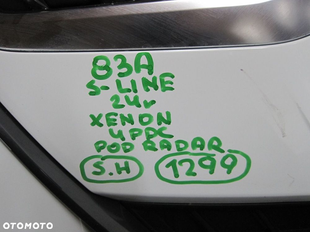 ZDERZAK AUDI Q3 83A S-LINE 4 PDC 24R XENON PRZÓD PRZEDNI - 16