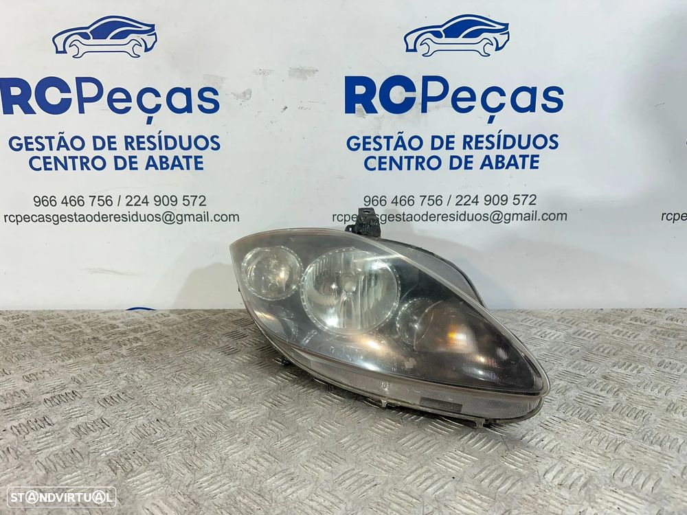 .Conjunto Farol Otica Frente Frontal Direita Esquerda Original Seat Leon 1P 5P2941034A 5P2941033A 2005 - 2012 - 5