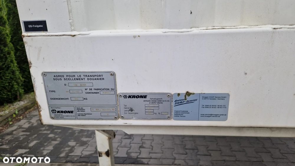 Ackermann Kontener BDF Przejazdowy 19r - 29