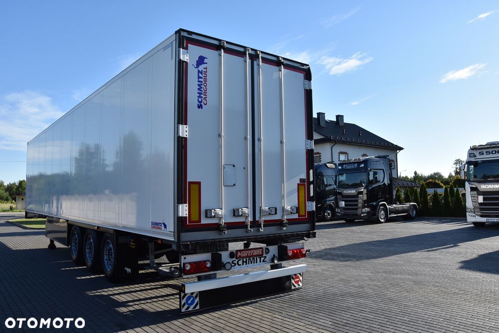 Schmitz Cargobull CHŁODNIA CARRIER VECTOR 1550 ELEKTRYKA / 4 RYGLE / OŚ PODNOSZONA / PALECIARA / DRUKARKA / STAN IDELNY JAK NOWY ! - 7