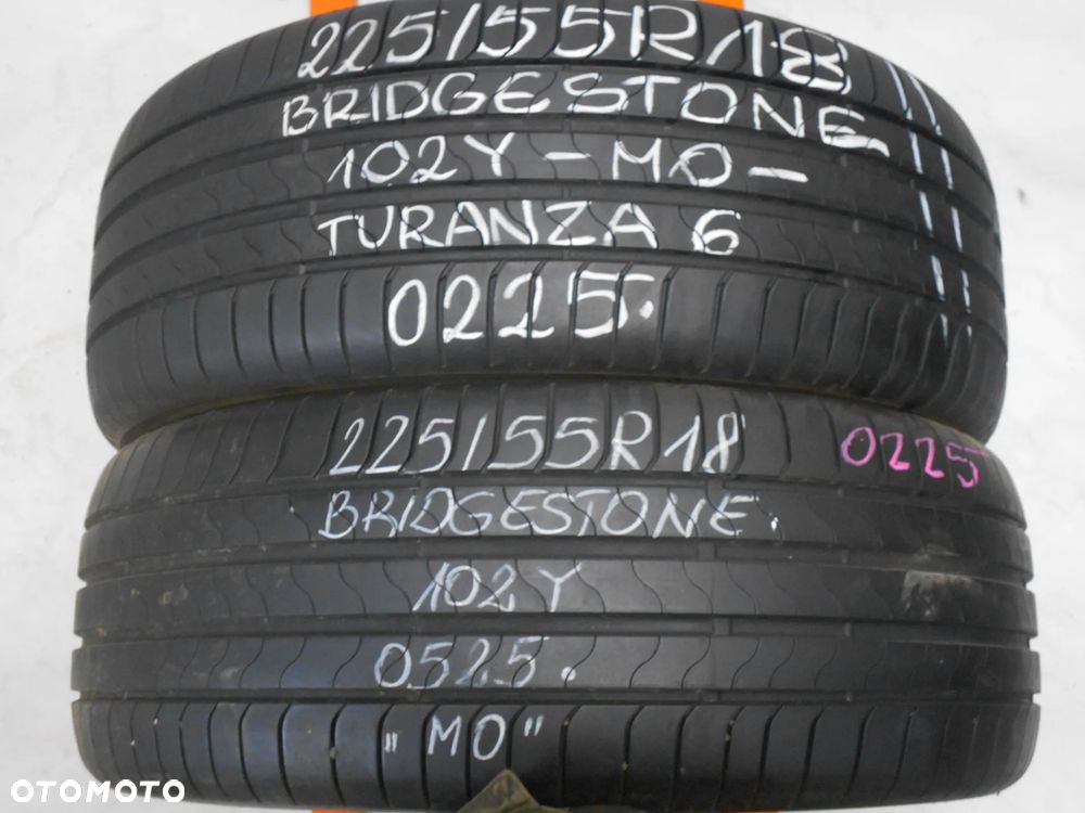 OPONY 225/55R18 BRIDGESTONE TURANZA 6 MO DOT 0525 6.9MM - 1