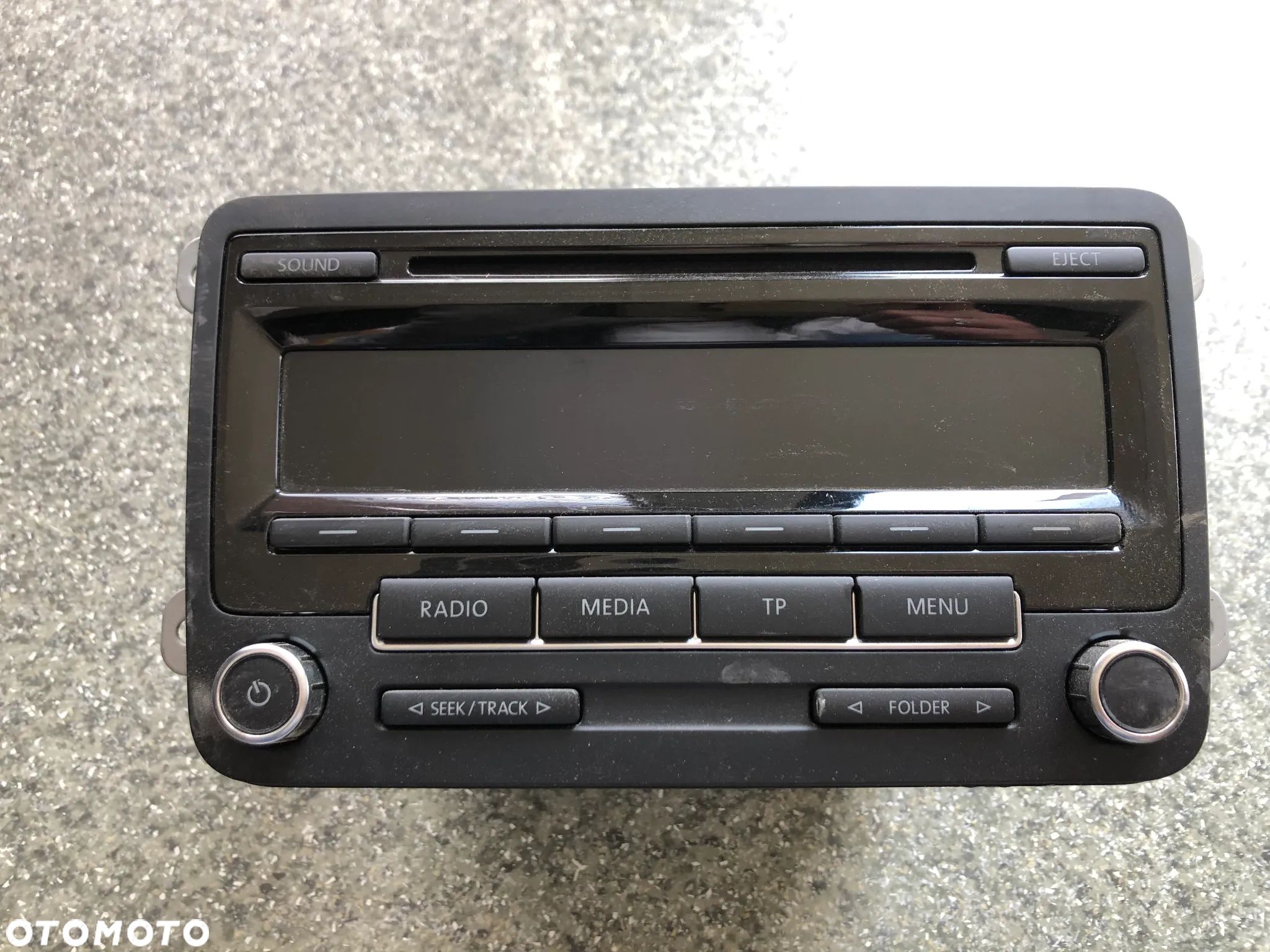 VW Golf VI Radio Fabryczne 1K0035186AN - 1
