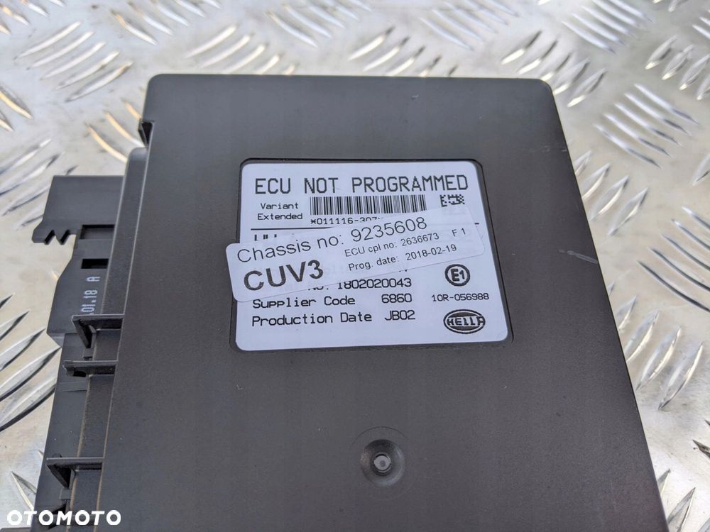 STEROWNIK ŚWIATEŁ VIS CUV3 SCANIA R S OD 2017 - 5