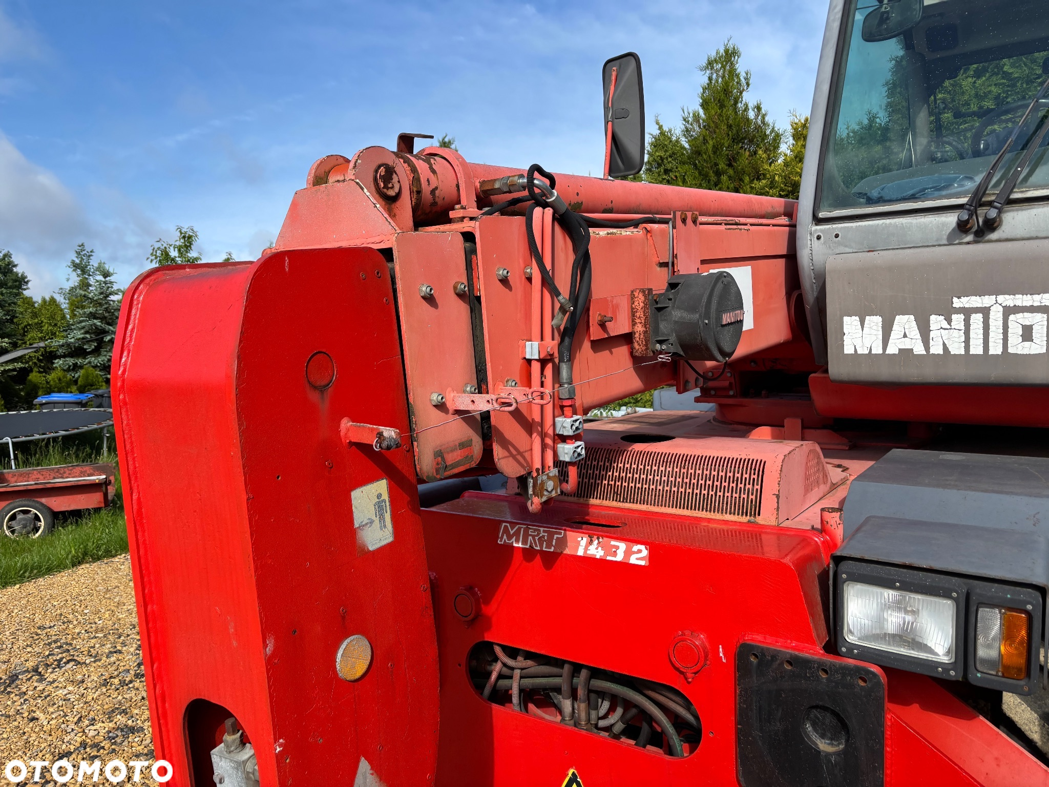Manitou MRT1432 ROTO 4x4x4 widly silnik PERKINS Nowa pompa hydrauliczna, obrotowa, 4podpory - 16