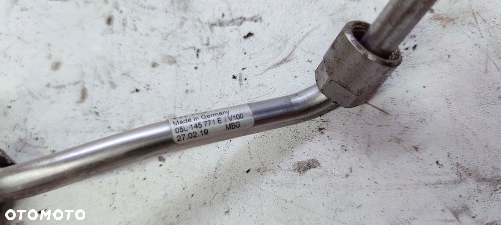 RURA PRZEWÓD SMAROWANIE TURBO A6 C8 A7 05L145771E - 5