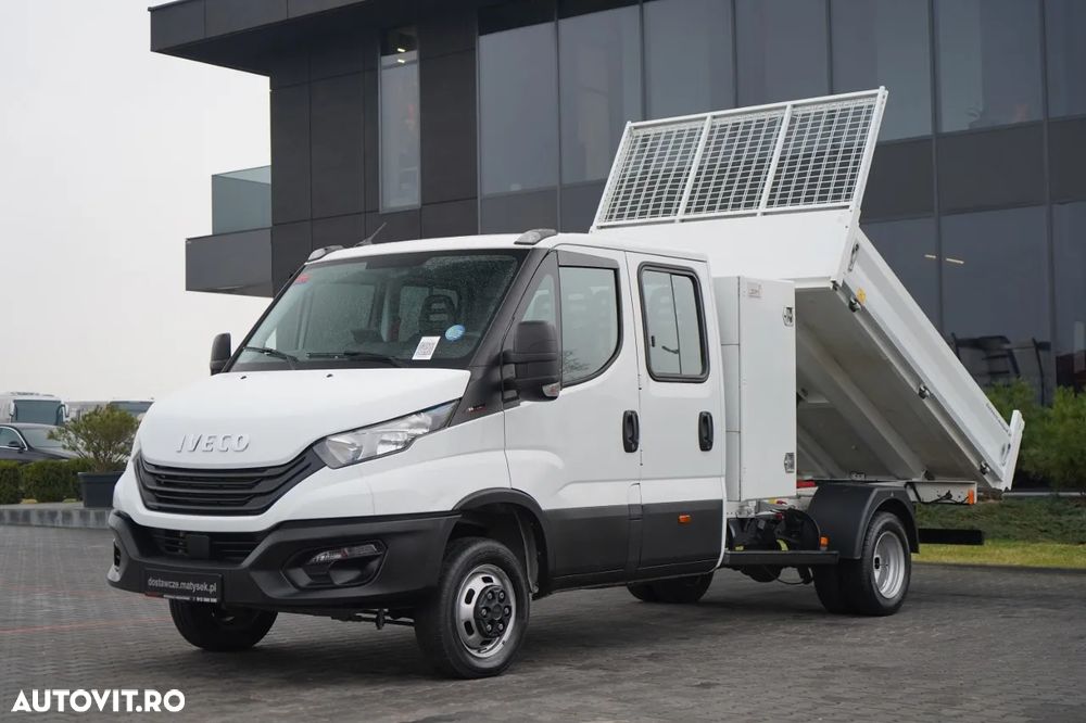 Iveco DAILY 35-160 / BASCULATOR / CU DOUA PERSOANE - 6 LOCURI / DOUĂ PERSOANE / MANUAL / 2023 / IMPORTAT - 2