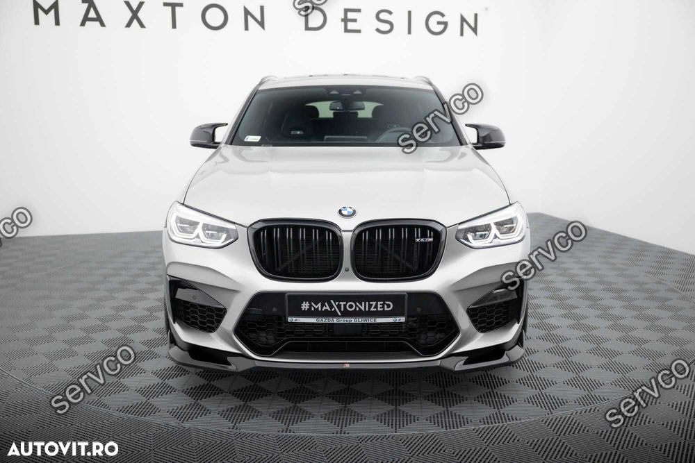 Prelungire bara fata Bmw X4 M F98 2019-2021 v2 - Maxton Design - 2