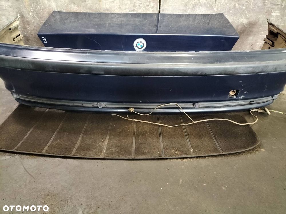 KOMPLETNY TYŁ KLAPA BAGAŻNIKA ZDERZAK TYŁ LAMPY BMW E46 263/5 DUNKELBLAU - 5